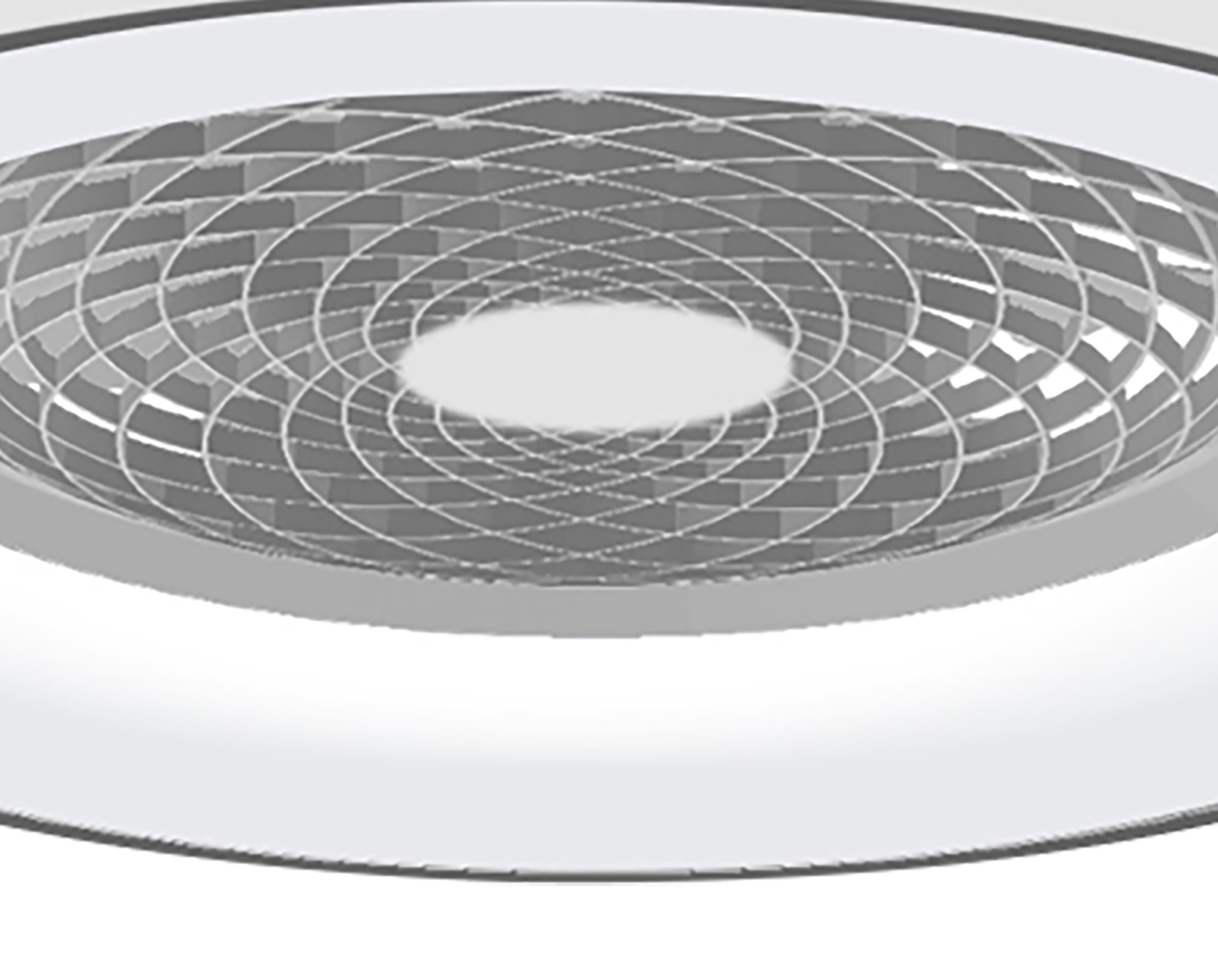 Tibet 70W LED Dimmable Ceiling Light & Fan, Remote / APP / Voice Controlled Silver M7125  Mantra Tibet